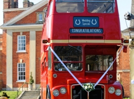 Double Decker London Bus for weddings in London